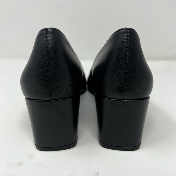 Naturalizer Black Leather Heels - Picture 5 of 8